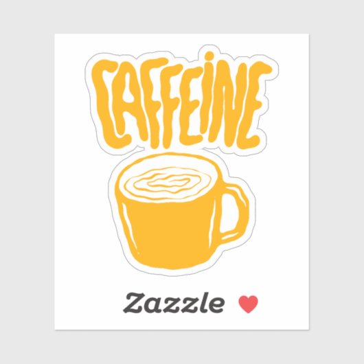 Yellow Caffeine シール (シート)