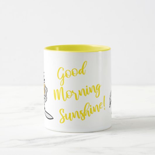 Yellow Can Creature Coffee Mug マグカップ (中央)
