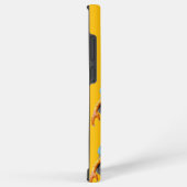Yellow Casing Samsung Galaxy S22 Ultra Galaxyケース (右側面)