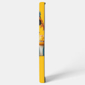 Yellow Casing Samsung Galaxy S22 Ultra Galaxyケース (左側面)
