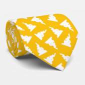 Yellow Cheese Pattern ネクタイ (ロール)