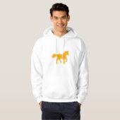 Yellow Chinese Zodiac Horse  パーカ (正面フル)