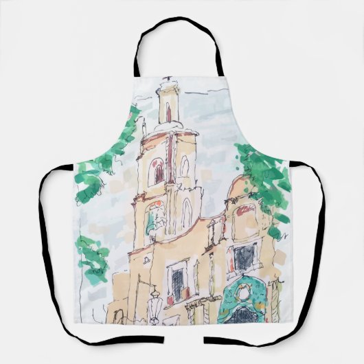 Yellow Church エプロン (正面)