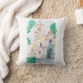 Yellow Church クッション (ブランケット)