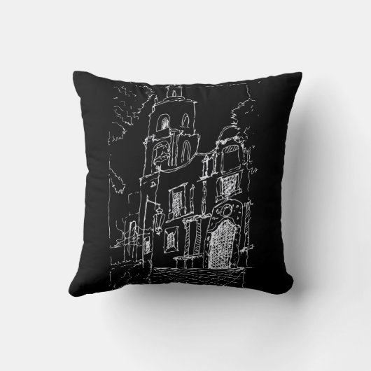 Yellow Church クッション (裏面)