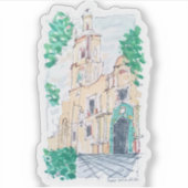 Yellow Church シール (正面)