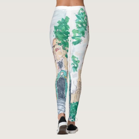 Yellow Church レギンス (裏面)