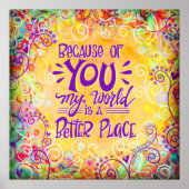 Yellow Classroom感動的の使用 ポスター (正面)