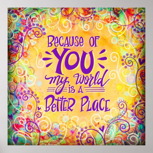 Yellow Classroom感動的の使用 ポスター (正面)