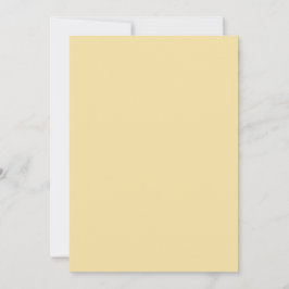 Yellow Color 招待状