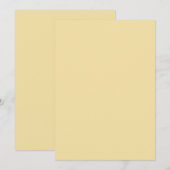 Yellow Color 招待状 (正面/裏面)