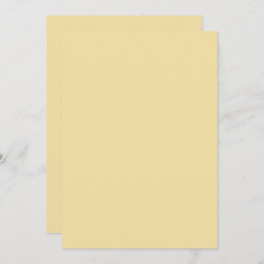 Yellow Color 招待状 (正面/裏面)
