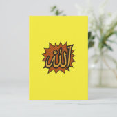 Yellow Color Block | Aesthetic Flat Design エンクロージャーカード (スタンド正面)