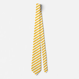 Yellow Color Pattern Neck Tie Classic Formal Style ネクタイ