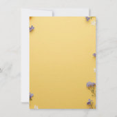 Yellow colorful  Easter BRUNCH & HUNT 招待状 (裏面)