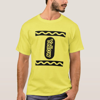Yellow-Crayon Halloween Costume T Couple Friend Gr Tシャツ