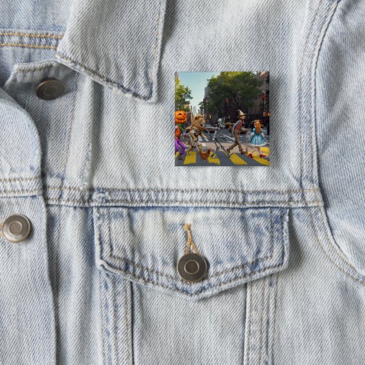 yellow crosswalk 缶バッジ (インサイチュ)