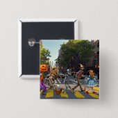 yellow crosswalk 缶バッジ (正面&裏面)