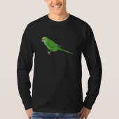 Yellow crowned parakeet Kakariki Tシャツ (正面)