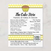 Yellow Cupkake &水玉模様、Caki Store広告's チラシ (正面)