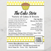 Yellow Cupkake &水玉模様、Caki Store広告's チラシ (正面)
