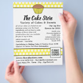 Yellow Cupkake &水玉模様、Caki Store広告's チラシ (手)