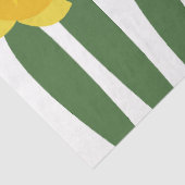 Yellow Daffodil Flower Floral 薄葉紙 (詳細)