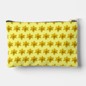 Yellow Daffodil Seamless Pattern Pouch アクセサリーポーチ (裏面)