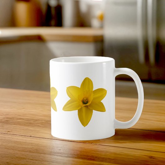 Yellow Daffodils Mug コーヒーマグカップ