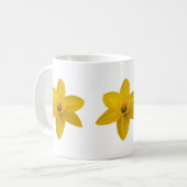 Yellow Daffodils Mug コーヒーマグカップ (正面左)