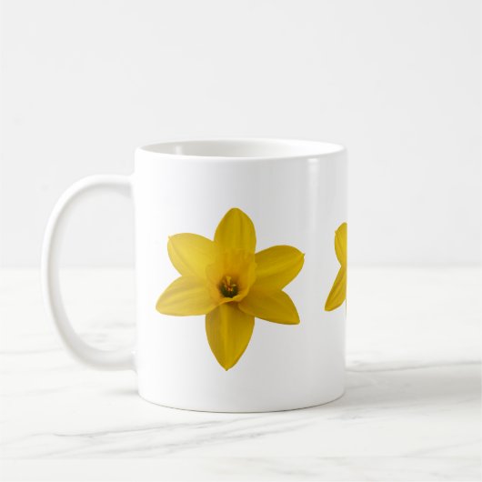 Yellow Daffodils Mug コーヒーマグカップ (左)