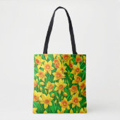 Yellow Daffodils Tote Bag トートバッグ (正面)