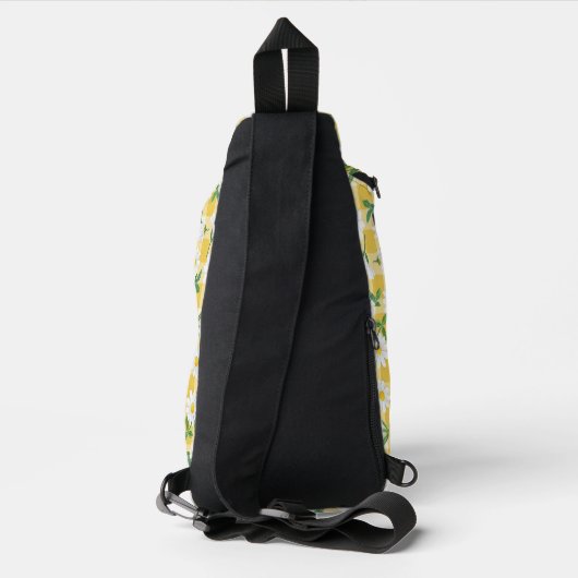 Yellow Daisy Floral Backpack /  スリングバッグ (裏面)
