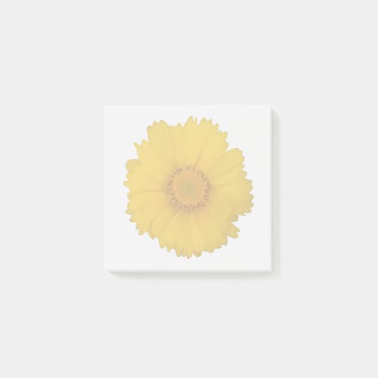 Yellow Daisy Sticky Notes ポストイット (正面)