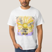 Yellow Daisy  Tシャツ (正面)