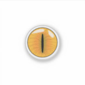 Yellow Demonic Cat Eye シール (正面)