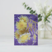 Yellow Desert Wild Flowers ポストカード (スタンド正面)