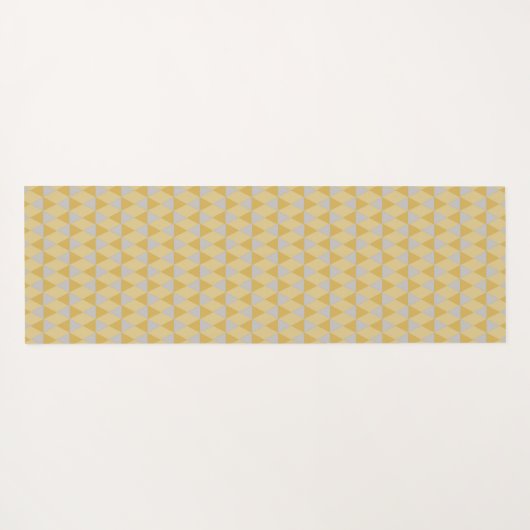 Yellow diamonds ヨガマット (裏面(横))