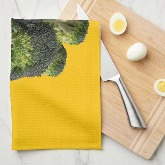 Yellow dog kitchen towel. キッチンタオル (四つ折り)