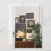 Yellow Door House Warming Party Illustrated 招待状 (裏面)