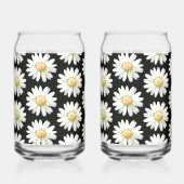 Yellow Dotted Daisy's ガラス缶 (正面)