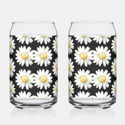 Yellow Dotted Daisy's ガラス缶 (右)