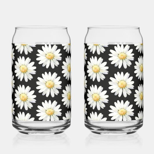 Yellow Dotted Daisy's ガラス缶 (裏面)