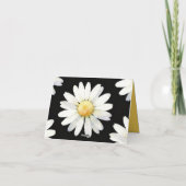 Yellow Dotted Daisy's サンキューカード (裏面)