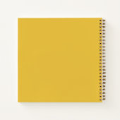 Yellow Dotted Daisy's ノートブック (裏面)