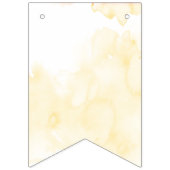 Yellow Duck Baby Themed Shower Banner バンティングフラッグ (第1の旗)