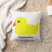 Yellow Duck Design Personalised クッション (ブランケット)