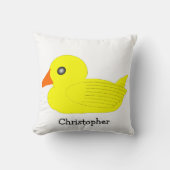 Yellow Duck Design Personalised クッション (正面)