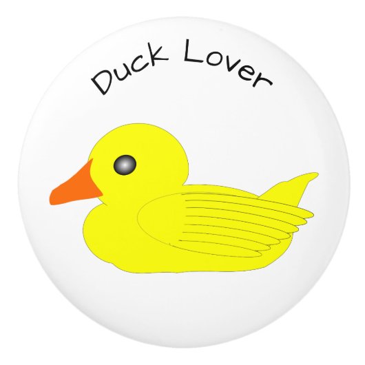 Yellow Duck Design Personalised セラミックノブ (正面)