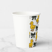 Yellow Ducks & Bows Party Paper Cup 紙コップ (右)